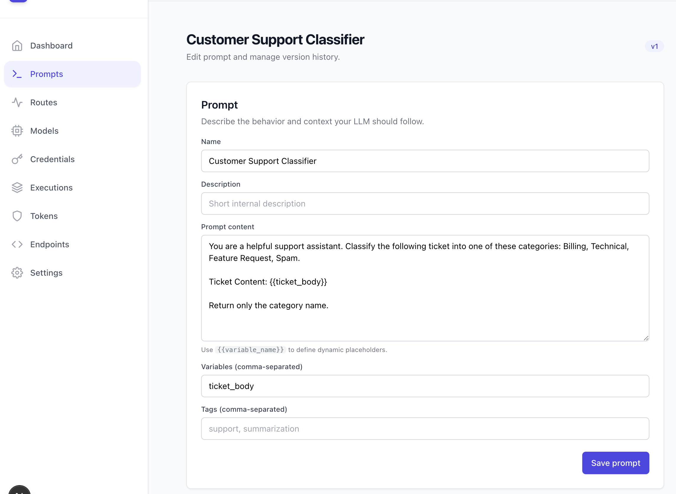 Define Categories - Example 1